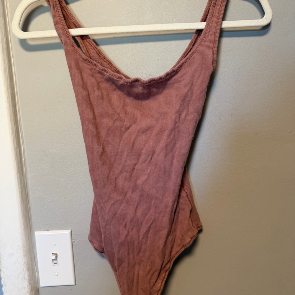 SKIMS cotton Ribbed Bodysuit